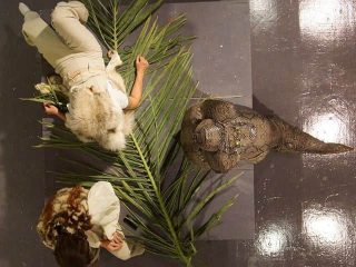 kamikaze-mandag om pre-historien og kostyme croquis med Sebastian Kjølaas, Kjersti Vetterstad og Siri Hjorth #prosjektskolen