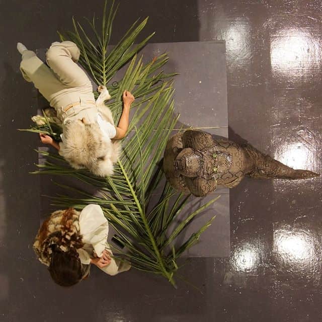 kamikaze-mandag om pre-historien og kostyme croquis med Sebastian Kjølaas, Kjersti Vetterstad og Siri Hjorth #prosjektskolen