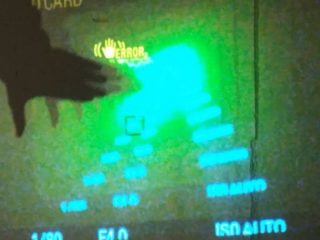 En av våre studenter eksperimenter med video-feedback ⚡️