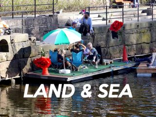 Land and Sea - Avslutning ved elva