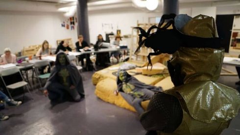 FOTO: Kamikaze-mandag i kunsthistorie med kostyme croquis - Gresk filosofi FOTO: Kamikaze-mandag i kunsthistorie med kostyme croquis - Gresk filosofi