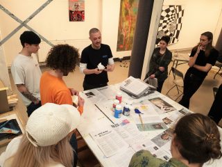 Sketchsesh fra UK på besøk