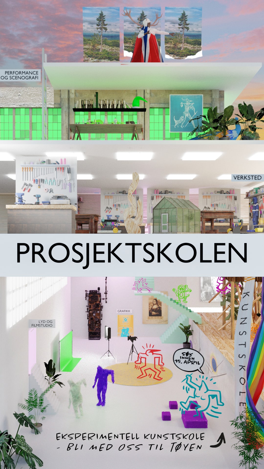 Prosjektskolen kunstskole - Eksperimentelle kunststudier i Oslo sentrum Prosjektskolen kunstskole - Eksperimentelle kunststudier i Oslo sentrum