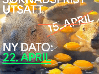 Søknadsfrist utsatt: 22. april