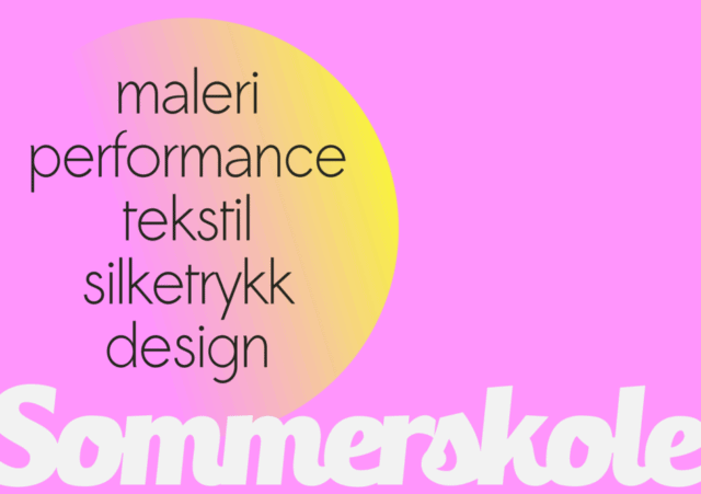 Kunsthall Oslo arrangerer sommerskole for ungdom på Prosjektskolen Kunsthall Oslo arrangerer sommerskole for ungdom på Prosjektskolen