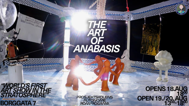 The Art of Anabasis: Verdens første utstilling i stratosfæren The Art of Anabasis: Verdens første utstilling i stratosfæren